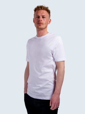 Økologisk T-shirt, Classic Fit, Bomuld, Herre