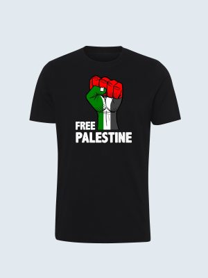 T-Shirt, Zeigen Sie Ihre Unterstützung für Palästina, Palästina-Flagge, Solidarität