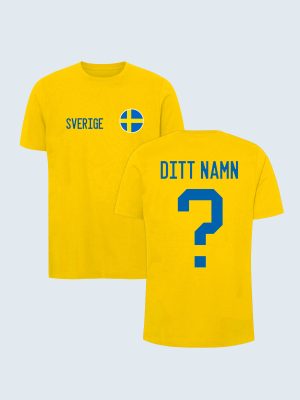 Zweden nationaal elftal, T-shirt, Ontwerp jezelf