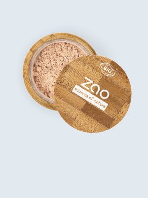 ZAO, Økologisk Løs Mineral Silk Pudder Foundation, 13,5 g