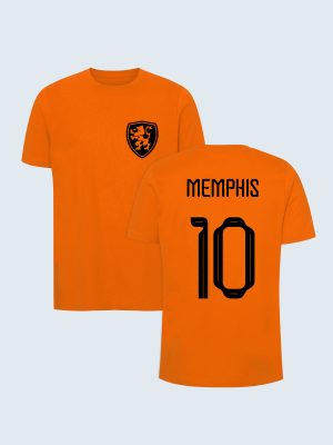 Netherlands National Team, T-shirt, Memphis 10