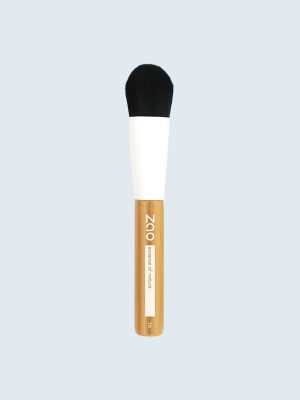 ZAO, Bamboo Foundation Brush, Sminkborste, 711