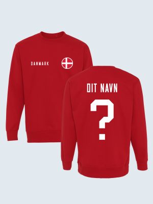 Denemarken Nationaal Elftal, Sweatshirt, Ontwerp je eigen