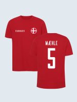 Dänemark Nationalmannschaft, T-Shirt, Mæhle 5