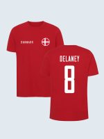 Danmarks landslag, Landslagströja, T-shirt, Delaney 8