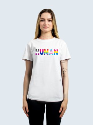 T-shirt, HBTQ+, Human, Feminine Fit