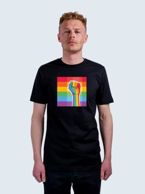 T-shirt, LGBTQ+, Solidaritetsflagga