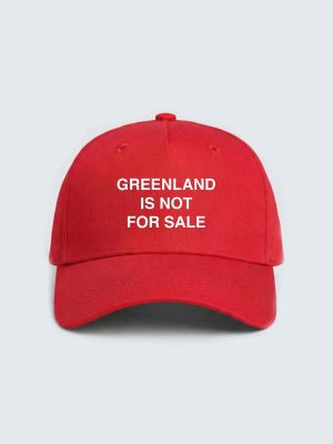 Cap, Kappe, Grönland, Greenland Is Not For Sale, Rot, Einheitsgröße