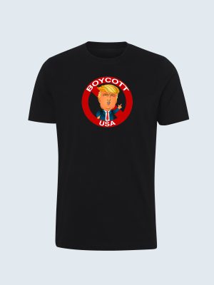 T-shirt, Bojkotta USA, Anti Trump