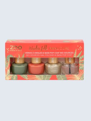 Winter Folk Manikyr Naturligt Nagellack, Presentask, Jul, Limited ed.