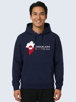 Hoodie, Grönland, Greenland Is Not For Sale