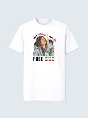 T-shirt, Free Iran, Frihed til Iran, Free Women