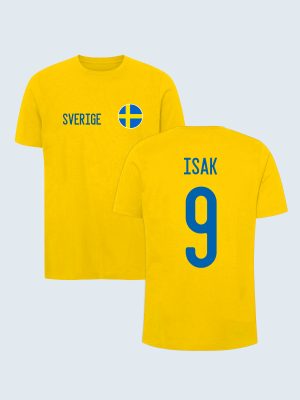 Sweden, National team t-shirt, Alexander Isak, 9