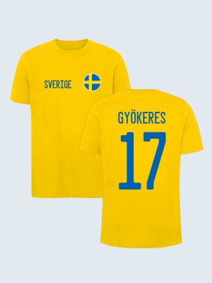 Sweden, National team t-shirt, Viktor Gyökeres, 17